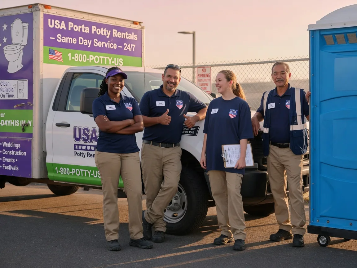 Porta Potty Rental company in Alexandria, MO