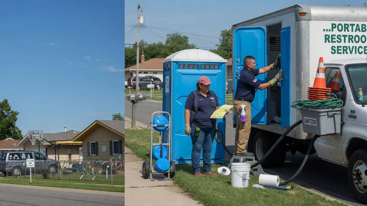 Portable Toilet Rental in Alexandria, MO near me